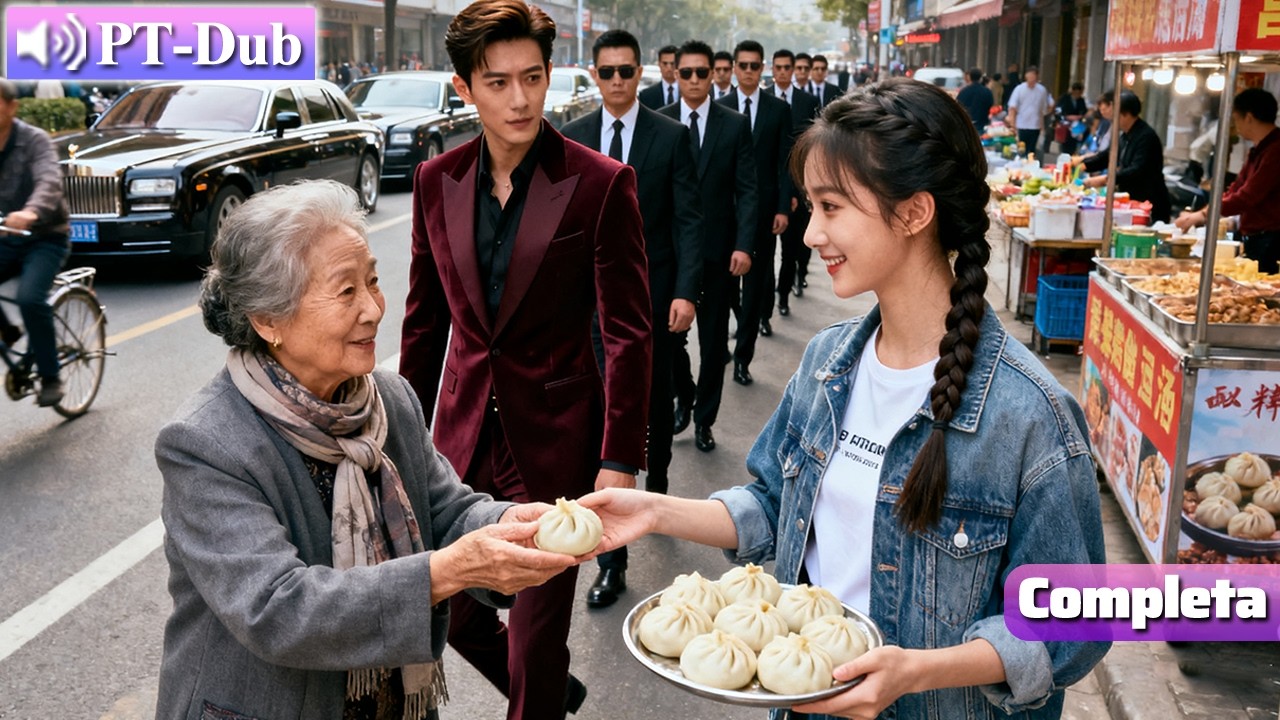 A jovem bondosa deu um pãozinho a uma senhora idosa, a senhora quis casá-la com seu neto um CEO rico
