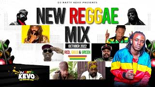 New Reggae Mix 2022(October) Red,Gold \u0026 Green (Feat)Kabaka Pyramid,Lutan Fyah,Ginjah,Anthony B \u0026More