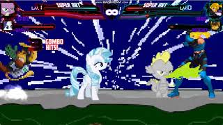 Lg618 Mugen Request Spike & Rarity Vs Nina Williams & Ratchet