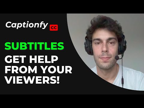 How to create captions for  videos using Captionfy