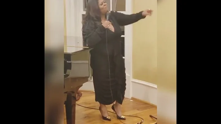 Kim Burrell singing "Everywhere You Go"