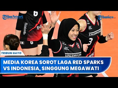 Media Korea Sorot Laga Red Sparks Vs Indonesia, Singgung Megawati
