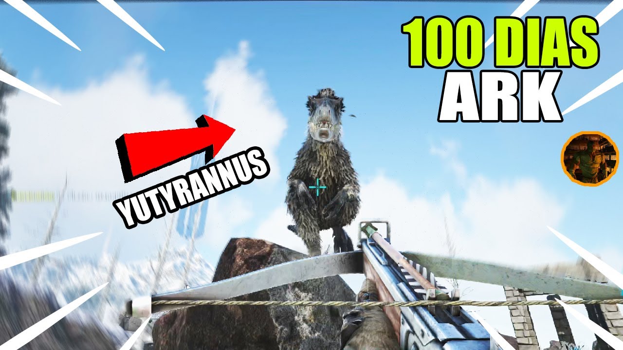 ¡SOBREVIVIENDO 100 DIAS en ARK Survival Evolved! | TAMEO DE REXES Y ...
