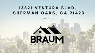 13321 VENTURA BLVD, UNIT B SHERMAN OAKS, CA 91423