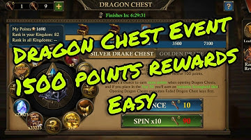 1500 Points Rewards Easy  | Dragon Chest Event | King of Avalon KOA | Sachin Mangla