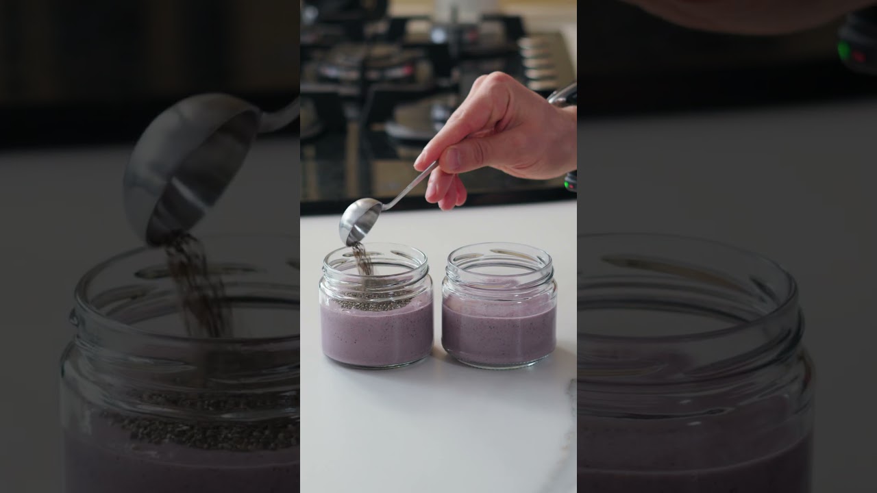 ANTİOKSİDAN DEPOSU CHIA PUDİNG TARİFİ!  #diyet #tarif #pratiktarifler #pratiktatlitarifleri #food