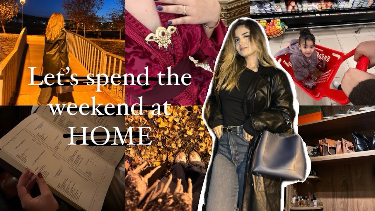 Let’s spend the weekend at HOME 🏡 & girls out in ifran 🍂👯 اجيو دوزو معايا نهاري مع عائلتي او نشاط 🎀😁
