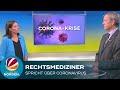 Hamburger Rechtsmediziner spricht über das Coronavirus