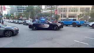 Vancouver Police Department (VPD) Marked Dodge Charger Responding to a Priority Call