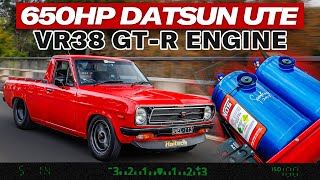 This 650HP GTR Powered Datsun Ute Took GTR Festival By Storm | Capturing Car Culture