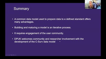 Cohort Data Harmonization Example 1: DPUK