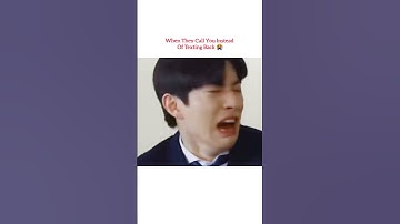 Introverts Can Relate 😂 #kdrama #introvert #shorts #funny