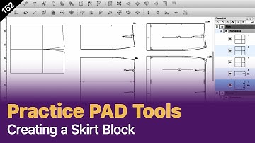PAD System Training: Beginner-Friendly Skirt Block Making [PAD System Tutorial]