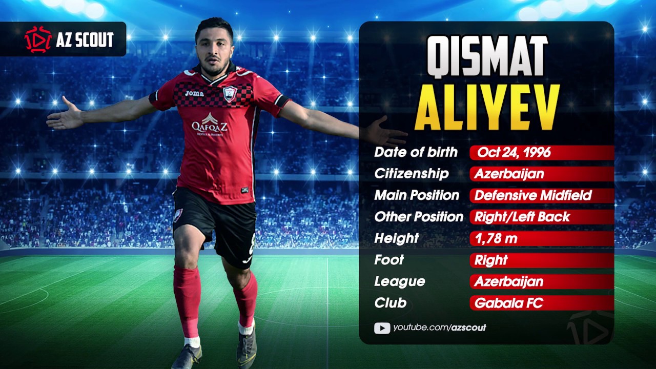 Qismat Aliyev ● Gabala FC ●  Midifelder ● Right-Back ● 2020 HD by Az Scout