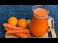 Carrot & Orange Juice || Drink for Brighter Skin and Glow from inside out || TERRI-ANN’S KITCHEN