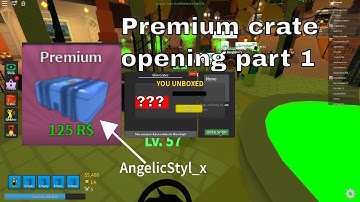 Premium Crate Opening Part 1. (Tower defense simulator)