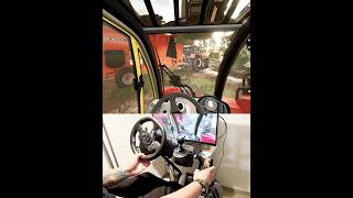 Manitou MLT 625 telehandler Thrustmaster Farmstick Steering Wheel #dkgc #fs25 #farming #agriculture