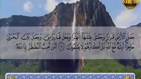 أروع قراءة للشيخ رضا المرسي ما تيسر من سورة النمل