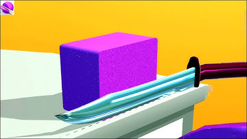 ASMR SLICING All Levels Gameplay Android, iOS Level [1-2]