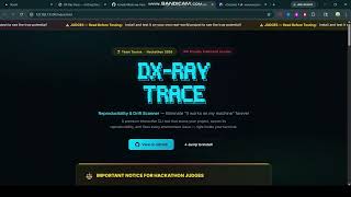 Eliminating "Works On My Machine" Forever — DX-Ray Trace Demo