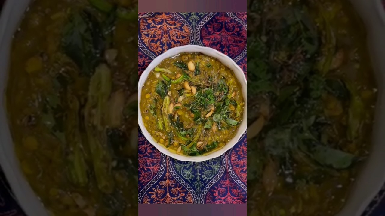 Chukke ki Bhaji With Chana Dal 