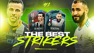 BEST STRIKERS ON FIFA 22 | TOP 10 STRIKERS FT. 91 POTM BENZEMA | FIFA 22 ULTIMATE TEAM