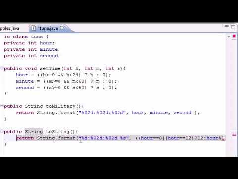 Java Programming Tutorial   37   Display Regular time   YouTube