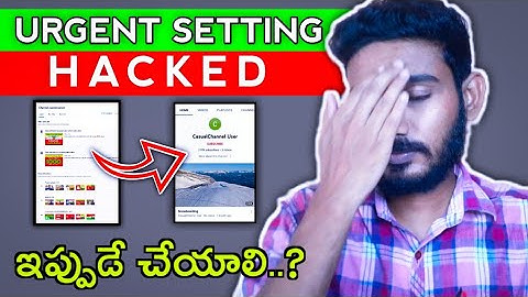 How to Fix Casual Channel User Problem | In Telugu | 100% Solved ⚠️⚠️