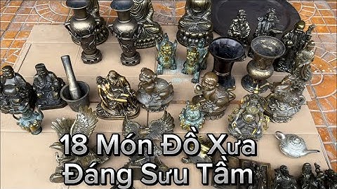 Bộ Phúc Lộc Thọ bằng đồng _ Đại Bàng bằng đồng _ Tượng Phật bằng đồng. #đồcổcầnthơ #đồcổ