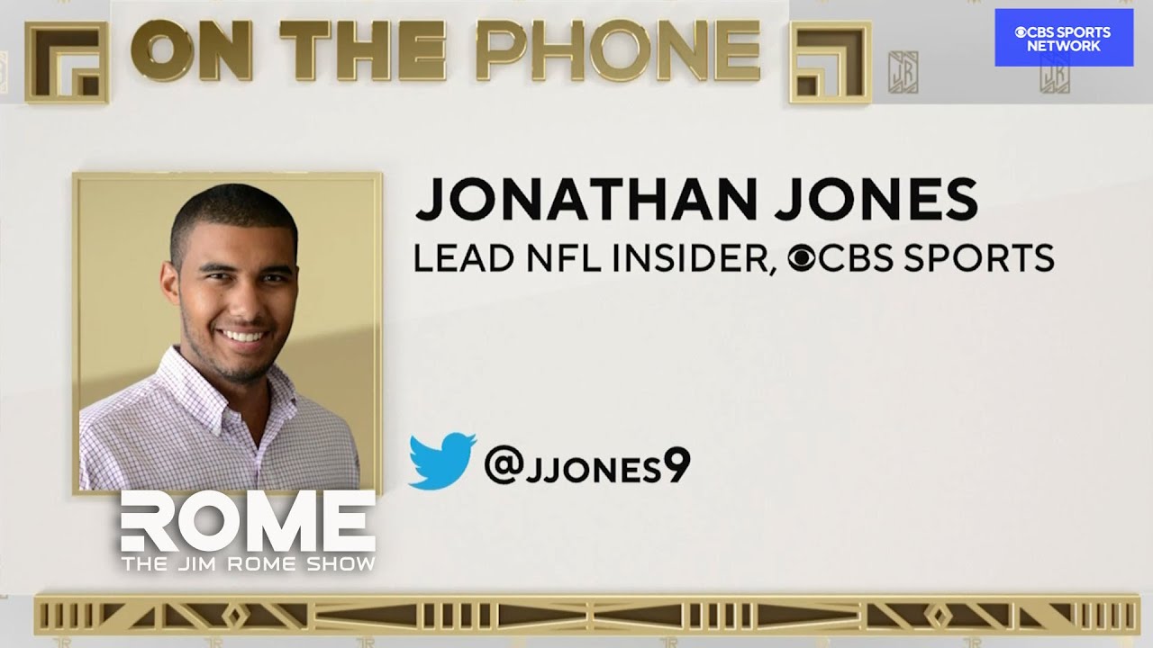 CBS Sports elevates Jonathan Jones to lead NFL insider 