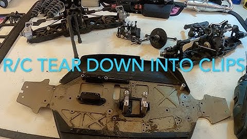 How to R/C car tear down into clips for maintenance [Beginner Tutorial with Ryan Lutz of LutzRC]