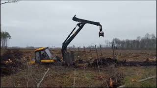 ponsse mammoth in mud.