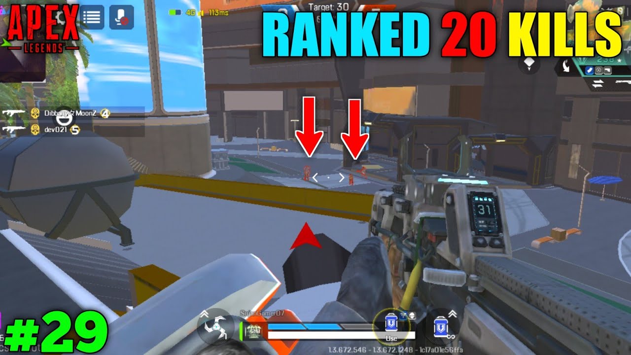 RANKED 20 KILLS 😱 GAMEPLAY | APEX LEGENDS MOBILE GAMEPLAY #29 - YouTube