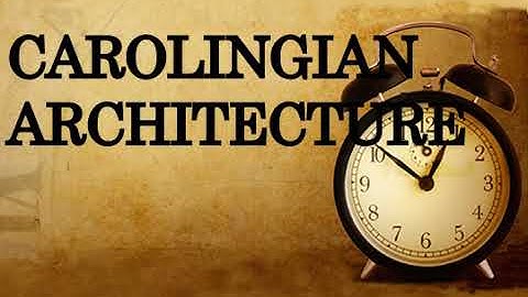 Carolingian architecture