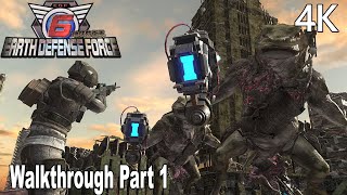 Earth Defense Force 6 Gameplay Walkthrough Part 1 No Commentary 4K screenshot 3