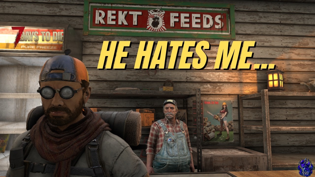 Trader Rekt Trader Rekt Had Me Running Night Jobs | 7 Days to Die Survival Episode ...