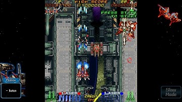 Layer Section & Galactic Attack S-Tribute Gameplay | Nintendo Switch - RayForce returns