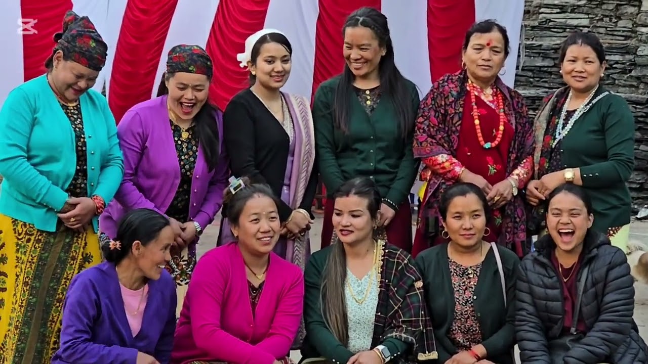 village culture  प्रकृति सेर्पुन्जा को गुन्युचोली मा दिदीबहिनीको रमाइलो २०८२-११-०८ गते भर्जुला 