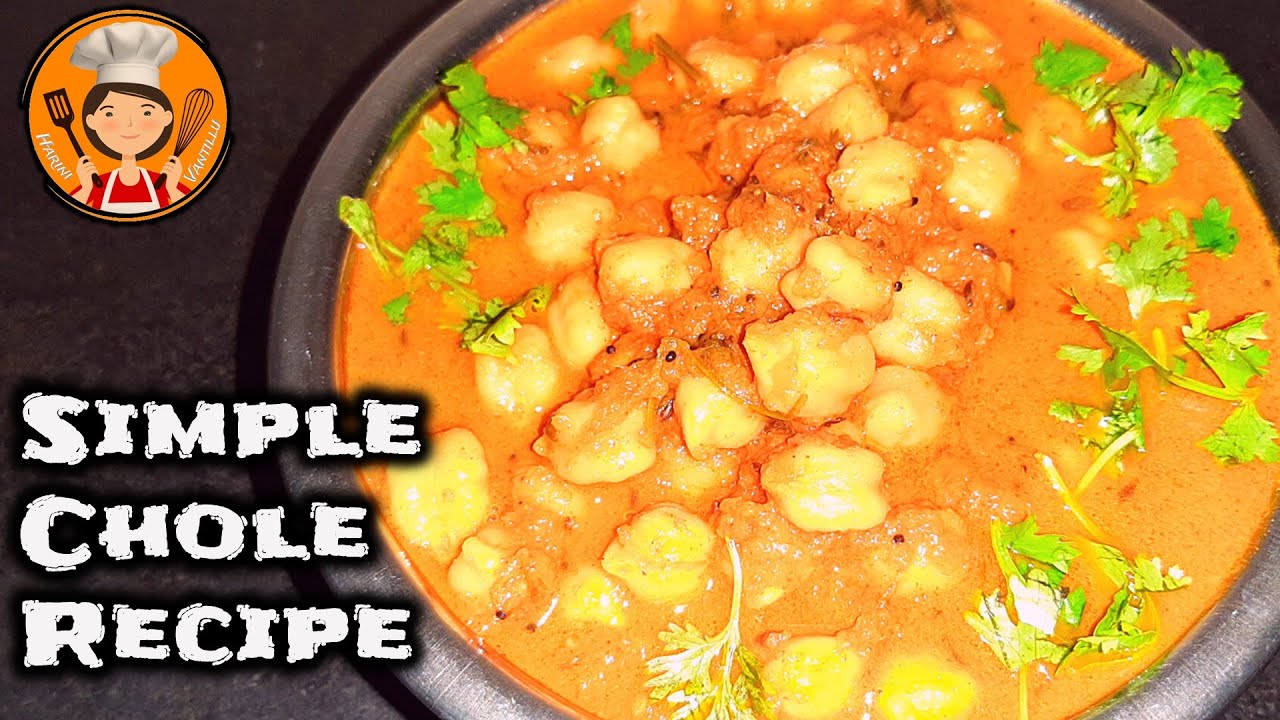 Chole Masala Recipe l Pressure Cooker Chole l Easy Chana Masala l Simple Chole Masala l. YouTube