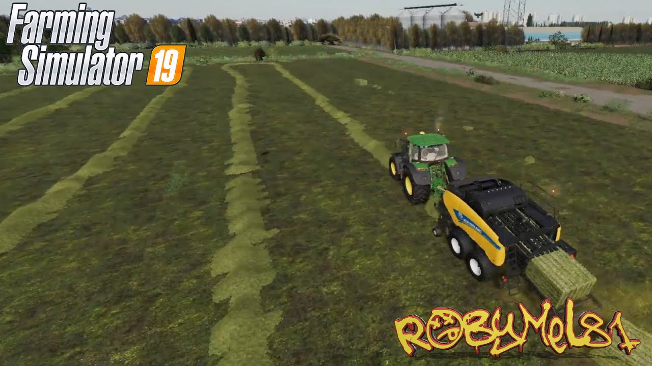 FS19 - Italian Rice - Serie Italiana - 54 - Pressatura del Fieno - YouTube