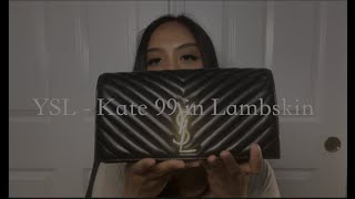 YSL BAG UNBOXING⎜KATE SMALL BAG WITH TASSEL 