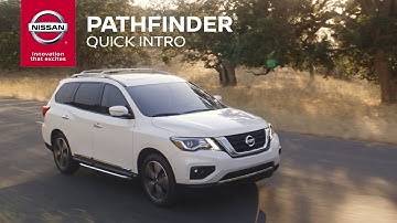 2017 Nissan Pathfinder | Introduction