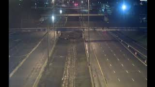 Fiery Corvette Crash on I-90 Kills 43-Year-Old,, Woman Injured in Secondary Collision W/ Fire Truck