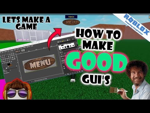 Roblox Lets Make A Game How To Make A Good Menu Gui Youtube - create guis for you on roblox by iackek8