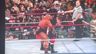 Double Arm Salto Taz Plex Mikey Whipwreck During ECW Invasion WWF Monday Night RAW 1997 Paul Heyman