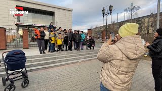 В Пыть-Яхе торжественно провели мобилизованных