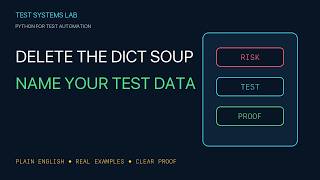Python Dataclasses: Reject Bad Test Data Early