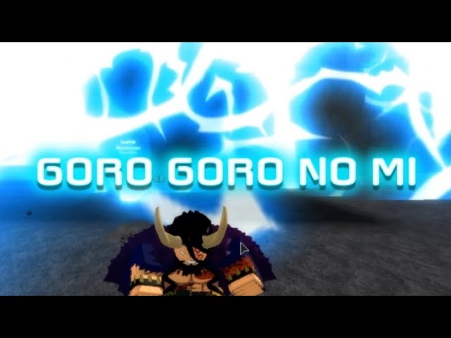 goro goro no mi showcase project baki｜TikTok Search