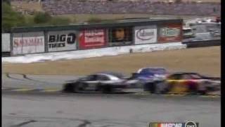 Bobby Labonte's Wreck at Infineon 6/26/11