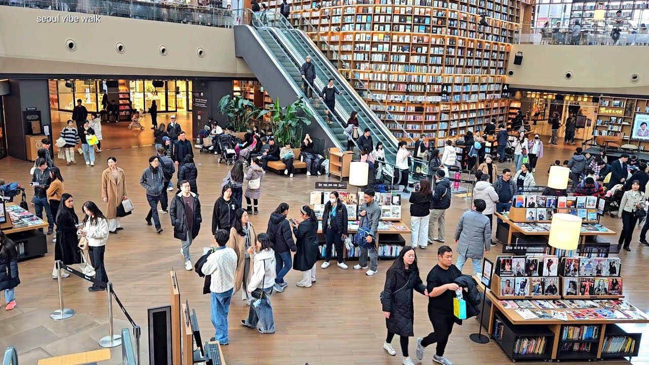COEX Starfield Shopping Mall Walk | Exploring Seoul’s Top Mall (January 2025 | 4K HDR) 삼성동 코엑스
